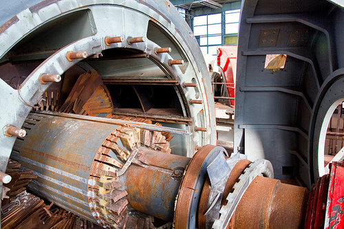 turbine blade machining