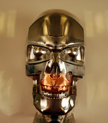 terminator robot head