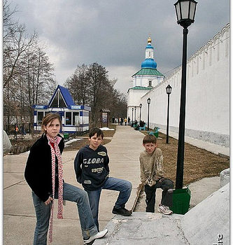 Russia, close to Kazan, Raifa Monastery