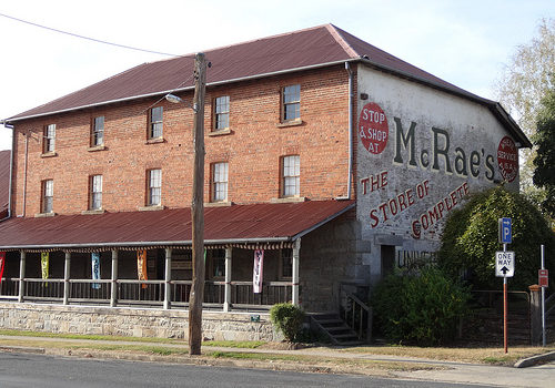 The former McCrossin flour mill in Uralla New South Wales opened in 1870. Now an excellent museum